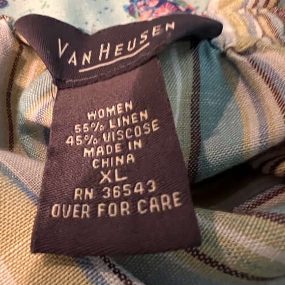 Vintage Van Heusen Washable Linen Pant St - Picture 11 of 15